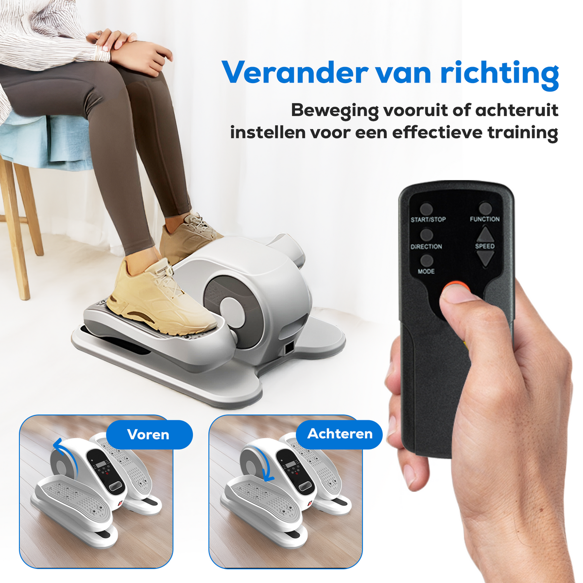 Stoelfiets Fluisterstil 15 dB – Elektrische Stoelfiets met Afstandsbediening