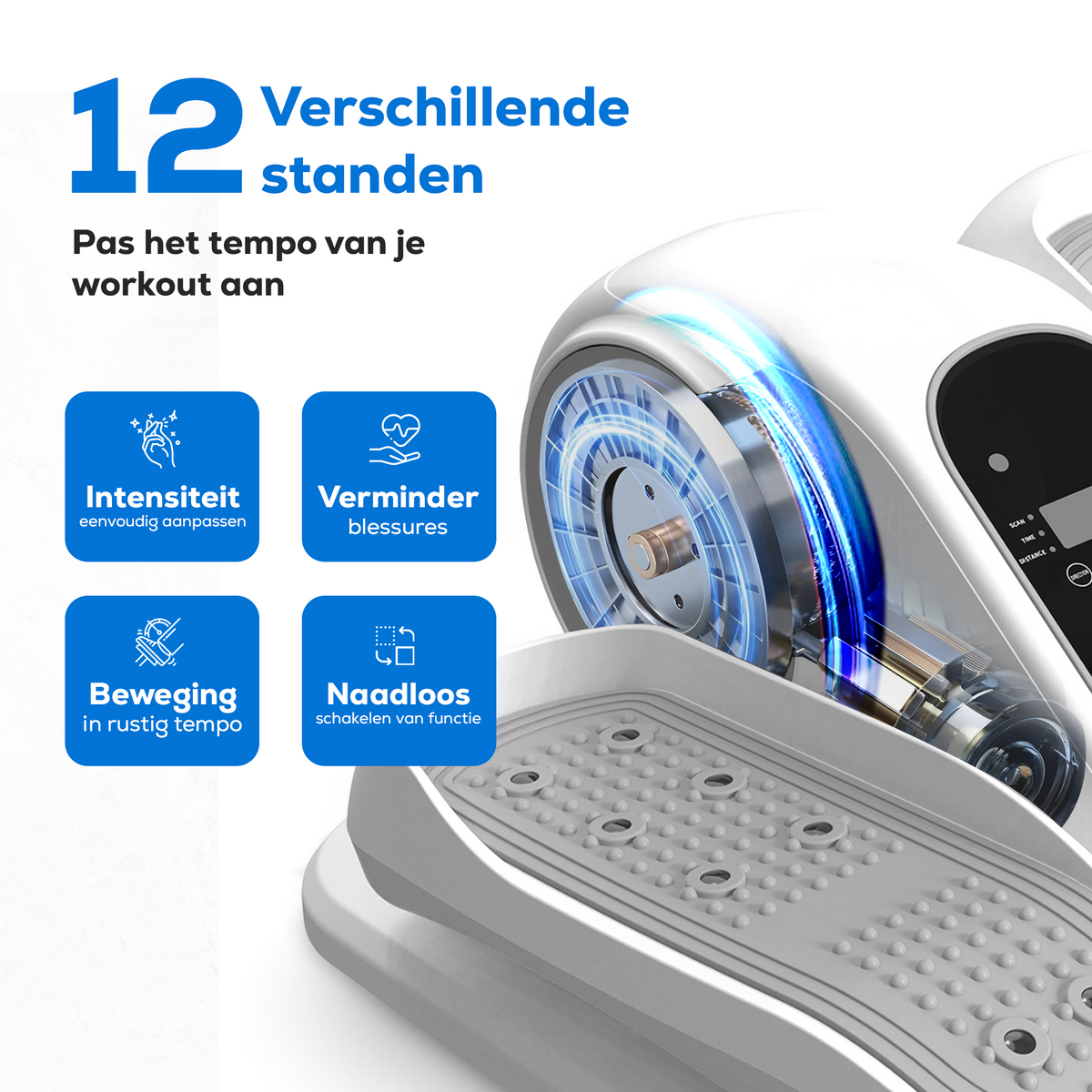 Stoelfiets Fluisterstil 15 dB – Elektrische Stoelfiets met Afstandsbediening
