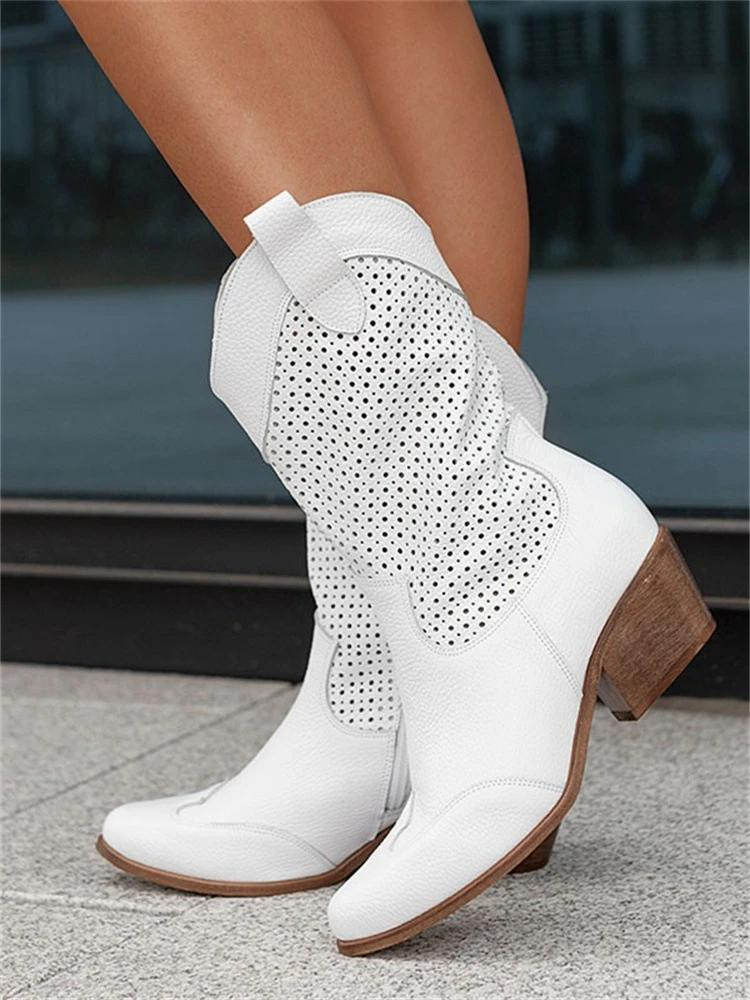 Josiane – Stijlvolle Trendy Cowboylaarzen